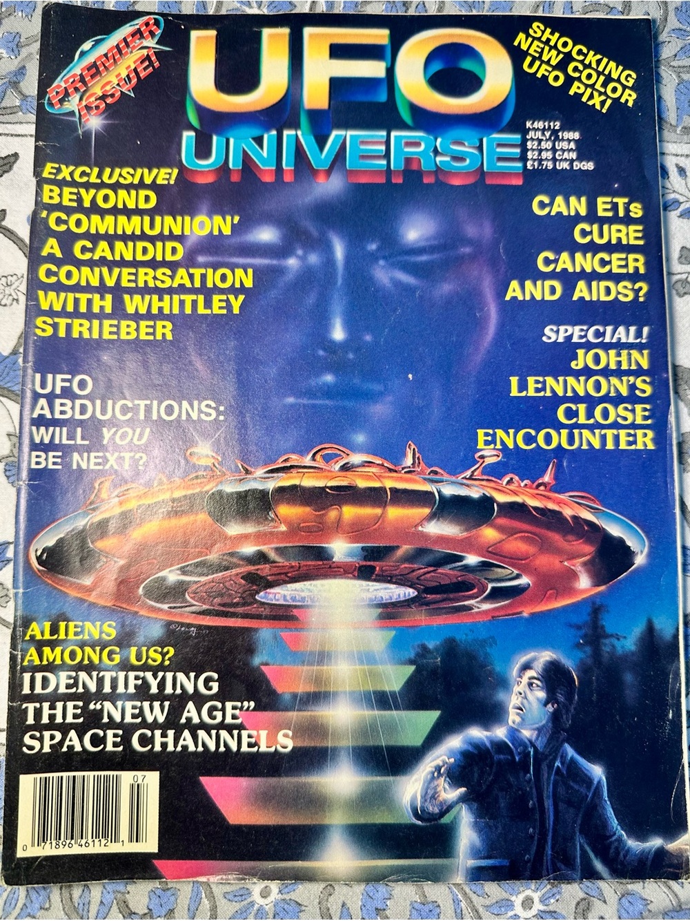 Vintage UFO Universe Magazine Lot - 8 Issues (Inc 1988 Premier Issue!) - Picture 3 of 10